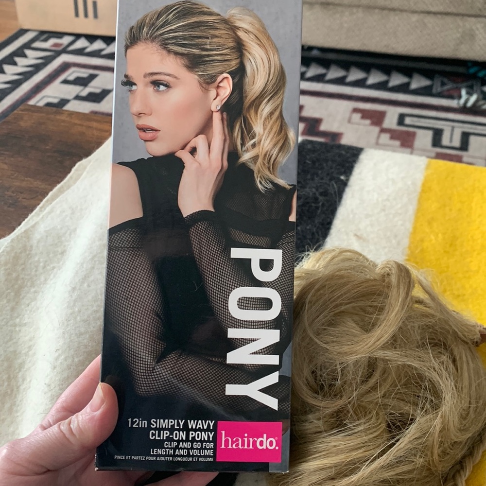 Hairdo Golden Wheat hair piece set